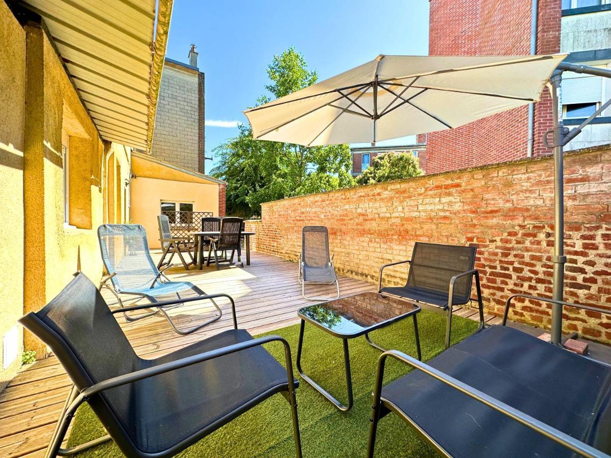 Апартаменты Chill & Sun - Terrasse Exterieure - Parking - Wifi - 4P Амьен Экстерьер фото